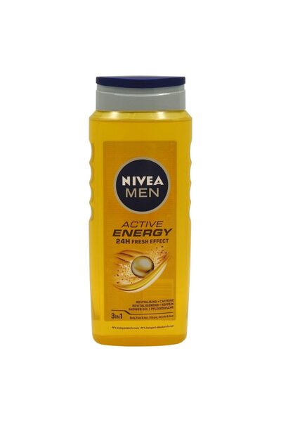 NIVEA Αφρόλουτρο, Νιβέα, 500 ml Ανδρικό Ενεργή Ενέργεια