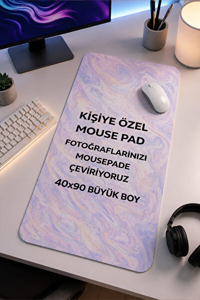 Milura Kişiye Özel 40x90 Mause Pad Fotoğrafını Gönder Biz Baskıya Dönüştüreli...