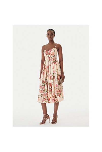 Guess Rochie de cocktail pentru femei W6GKAFW2558 Multicoloră