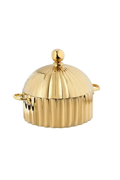 india Luxury Serving Case Ala Mod Margarita-Gold Capacity 6.5 Liters