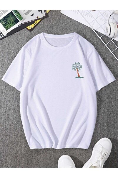 classy moda Unisex Colorful Oversize Printed T-Shirt Streetwear Comfortable F...
