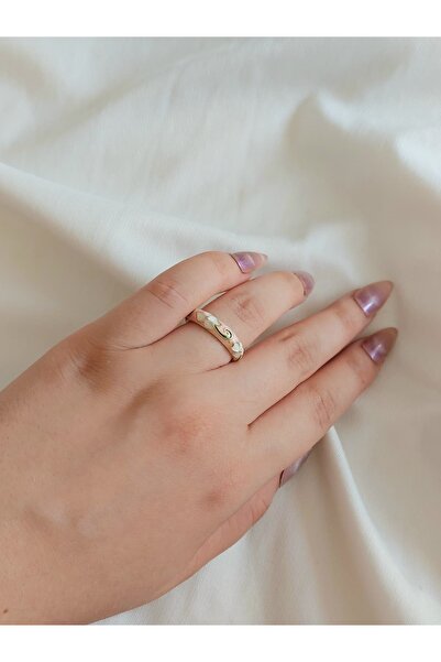 bijoux uniques Mineli Adjustable Steel Women's Ring