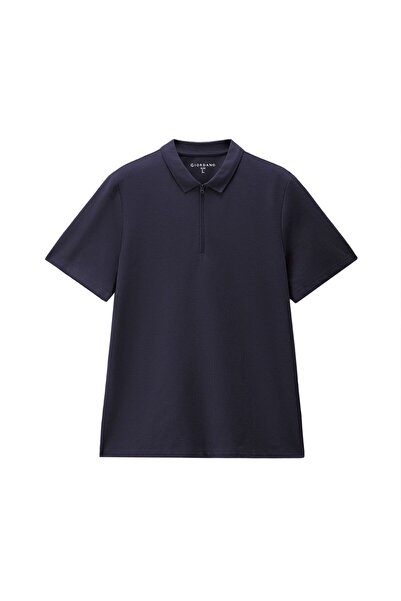 Giordano Men's Regular Fit Cotton Blend Polo