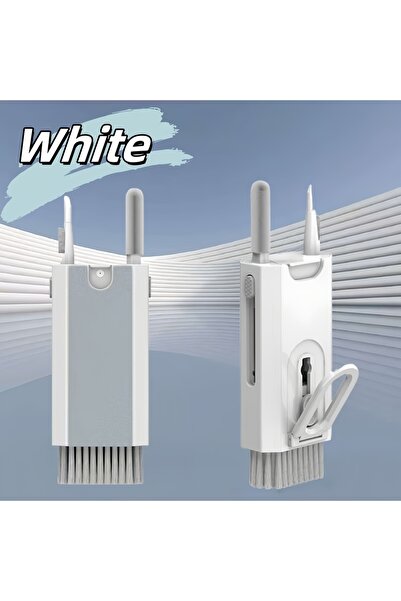 Choice1 White 8 In1 Cleaning Kit Computer Keyboard Cleaner Brush Earphones Cl...