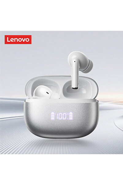 Choice Lenovo Silver New LE232 ANC Bluetooth 6.0 Headphones Active Noise Canc...
