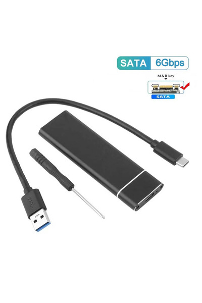 choice2 Only Support SATA B M2 SSD Case M.2 NVMe SATA SSD Enclosure Adapter 1...