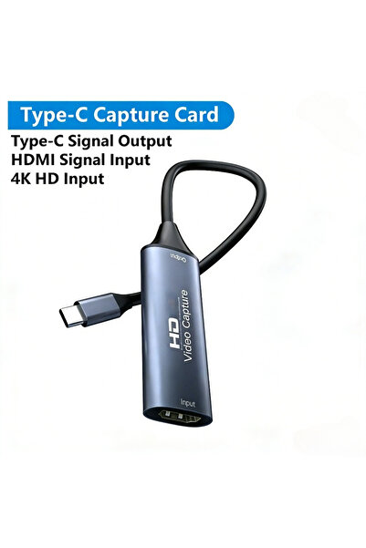 Choice1 بطاقة التقاط فيديو من نوع USB 2.0/3.0/Type-C بدقة 4K و30 هرتز، محول H...