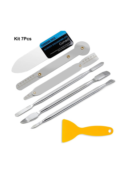 Choice3 Kit 7Pcs Mobile Phone Repair Kit Metal Spudger Pry Tool for Electroni...