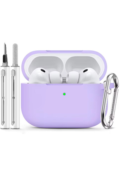 choice2 Airpods pro3 PURPLE for AirPods Pro 3 Case 2025 with Cleaner Kit,Soft...