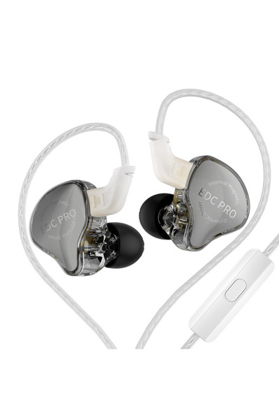 choice2 Silver mic Choice KZ EDC PRO HIFI 3.5MM AUX Wired Earphone Dynamic Hi...