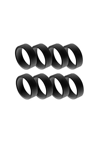 Choice7 8pcs black 12/2X For Steam Deck Game Joystick Rocker Protector Ring S...