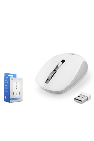 HP S1000 Plus 1600Dpı 2.4Ghz Wireless Beyaz Kablosuz Mouse (Pil İçinde)