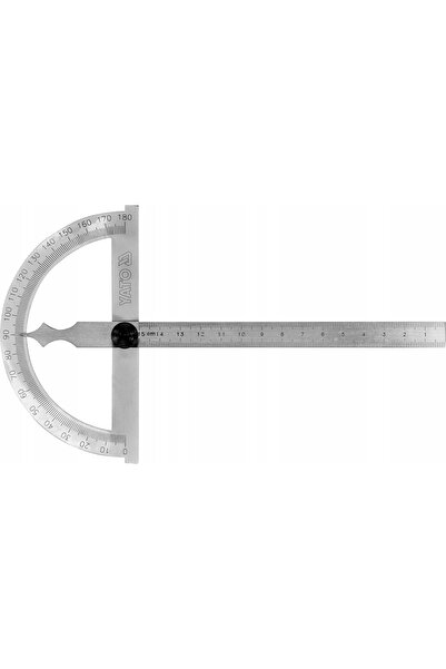 VOREL by YATO YATO Șablon de măsurare unghiular universal reglabil cu disc 150mm