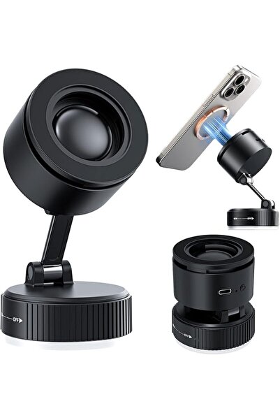 Generic 2025 New Vacuum Magnetic Car Phone Holder with Bluetooth Speaker,