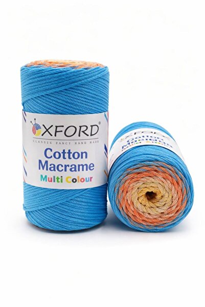 Oxford İplik Cotton Macrame Multi Colour Renk No: 9