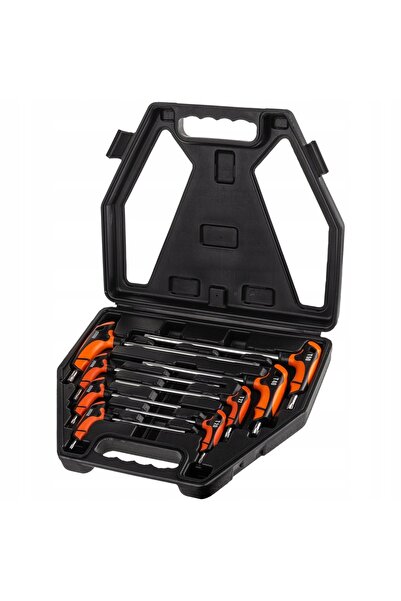 richmann Set de chei Torx cu mâner tip T T15-T50 mm, 8 piese, în carcasă C6606