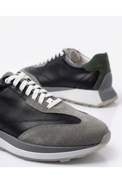 ERDOĞAN TULGAR Genuine Leather and Nubuck Rubber Sole Top Quality No Odor Gra...