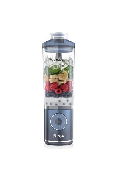 NINJA Blast Max Portable Blender BC251EUNV, 570 ml, 3 Programs, Auto-iQ, Blue