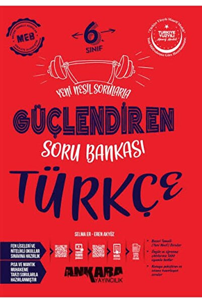 Ankara Yayıncılık ANKARA 6.SINIF GÜÇLENDİREN TÜRKÇE SORU BANKASI 2026