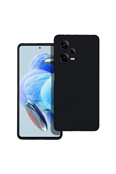 Techwave Μαλακή θήκη σιλικόνης για Xiaomi Redmi Note 12 Pro 5G μαύρη
