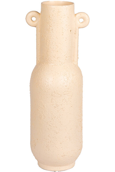 Herdekora Vază decorativă din ceramică Selçuklu Sand Cream 14x39 Cm.