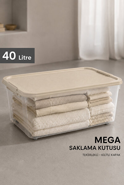 Meleni Home Cutie decorativă de depozitare - Organizator cu capac de blocare ...