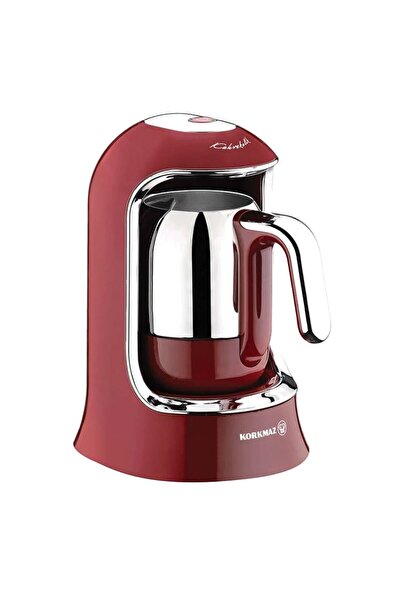 generel Kahvecolic Turkish Coffee Machine - Red.