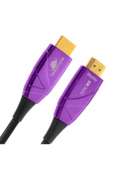 Spacetronik Cablu optic 5m UHS AOC HDMI 2.1 8K 48Gb/s Plug&Play