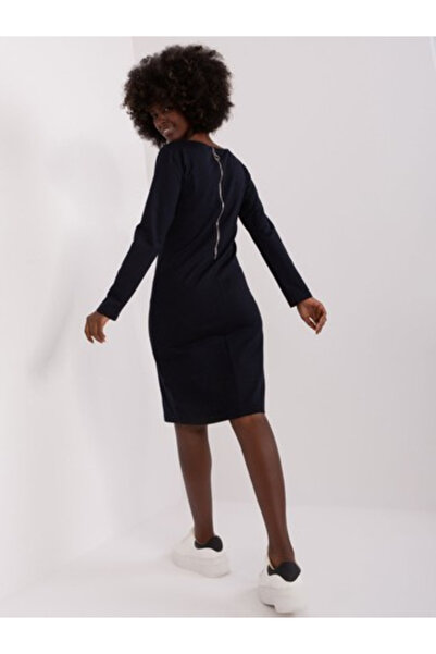 LILYROSE Rochie Dama, Lily Rose, Bumbac, Rochie dreapta, Bleumarin, model EM-...