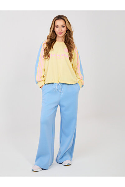 rue parıs Compleu Dama, RUE PARIS, Poliester, Maneca lunga, Albastru, model I...