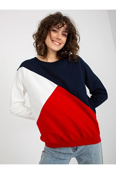 Relevance Women's Sweatshirt, RELEVANCE, Cotton, Long Sleeve, Red, model RV-B...