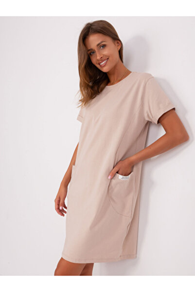 rue parıs Rochie Dama Mini, Rochie dreapta, RUE PARIS, Bej de Vara