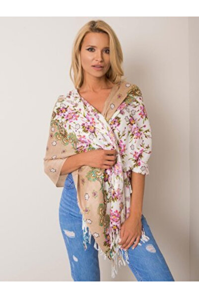 Pashmina Σετ 8 τεμαχίων Γυναικείες Μπαντάνες Φλοράλ, Λινές, Πασμίνα, Μπεζ, Μο...