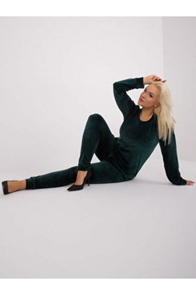 Relevance Women's Suit, RELEVANCE, Viscose, Long Sleeve, Dark Green, model RV...
