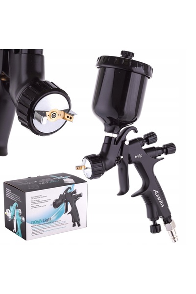 AUARİTA Mini Pistol de Vopsit NOVA Duză 0,8mm Rezervor 250ml