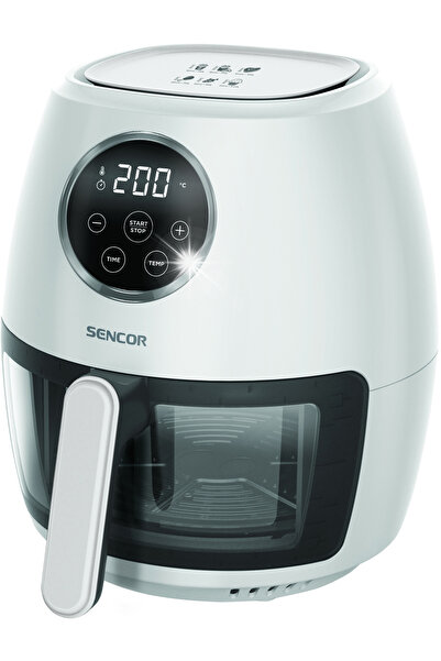 Sencor Friteuză fără ulei SFR 5340WH 1300W vas 3,5L Timer Alb