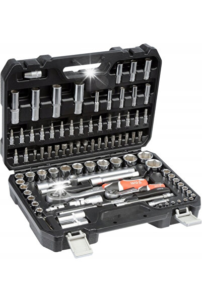 yato Set de scule chei tubulare 1/2'', 94 piese. + GEANTĂ