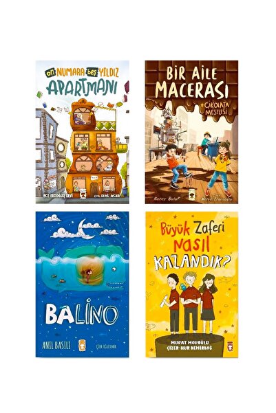 Timaş Çocuk 2 ve 3.Sınıf Okuma Seti Balino Anıl Basılı On Numara Beş Yıldız A...