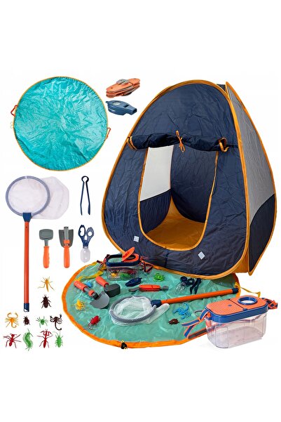 Stator NAMIOT DOMEK SET DE CAMPING PENTRU MIC EXPLORATOR NATUREL CĂLĂTOR 21el
