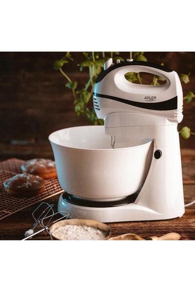 adler Mixer de mână robot de bucătărie cu bol 550W 3L turbo 5 viteze