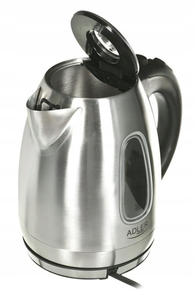 adler Fierbător electric AD1223 1,7l Inox 2200W Argintiu