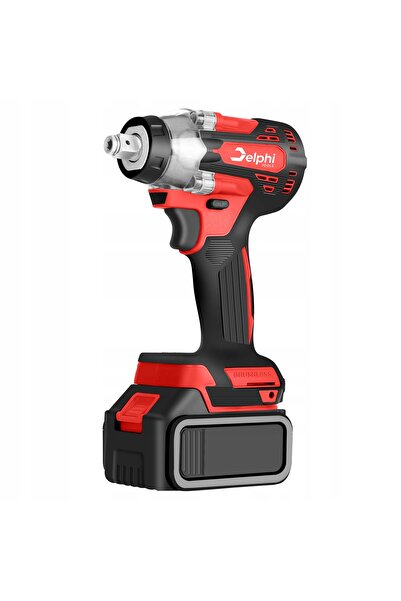 Delphi Tools Cheie de impact fără perii, cu acumulator, pentru roți, 20V, 1/2...