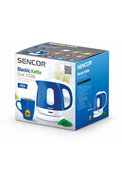 Sencor Fierbător electric fără fir SWK 1012BL 1100W 1L albastru
