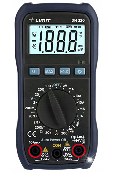 Limitless Limit 289550006 Multimetru Limt DM 320