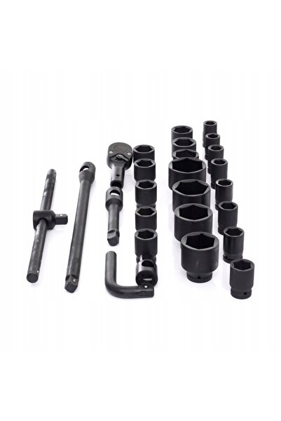 Kraft&dele Chei de impact ranforsate 3/4 " cu 6 laturi, 26 de piese
