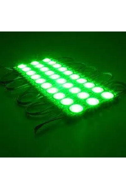 OEM Modul 3 LED-uri 12V 1.5W 150lm SMD2835 verde P67 V-TAC