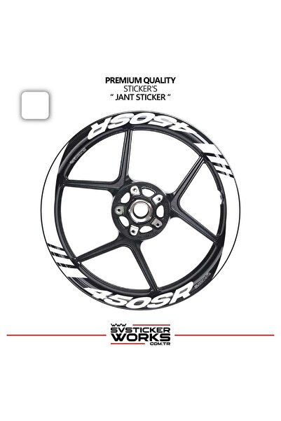 ARONA Cfmoto 450sr wide wheel rim decal sticker model 16-piece set - high qua...
