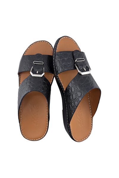 Cirino ( ANC-2000 ) Handmade Arabic Men's Slippers | Outdoor Arabic Sandals F...