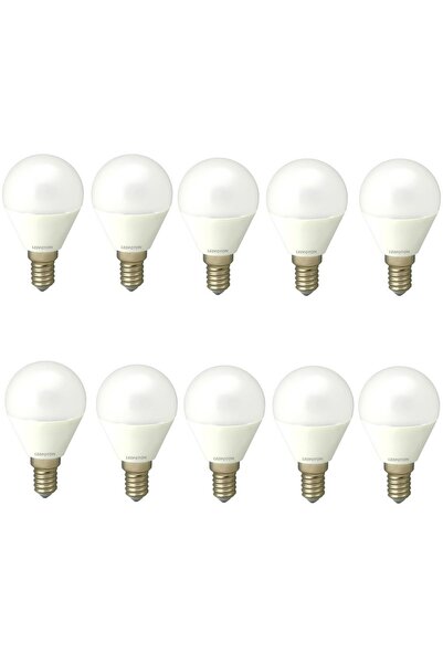 OEM Set 10 Becuri Led E14 4W Lumina calda DLF 3041