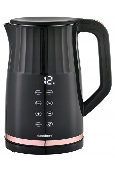 Klausberg Fierbător electric 1,7L KB-7896 LED cu reglare a temperaturii